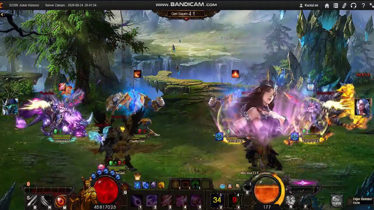 Legend Online ( T&uuml;rkiye ) CebirmaniA Ares Savaşı FİNAL...