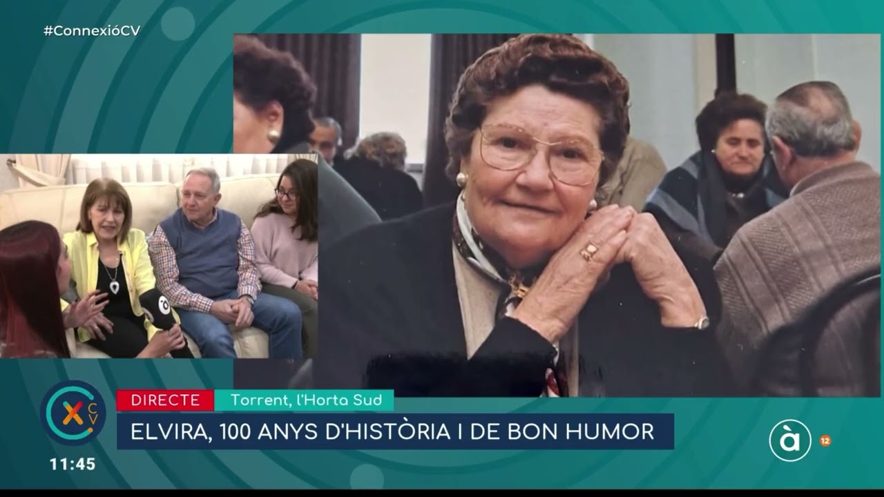Felicitem a Elvira pel seu 100 aniversari
