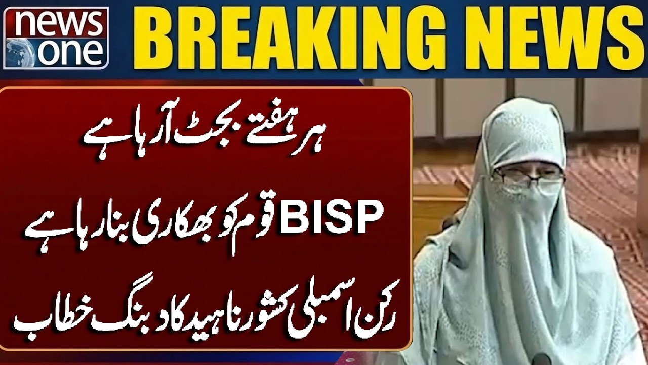BISP Is Making the Nation Dependent? | MNA Kishwar Naheed's Powerful Speech in Assembly | News One