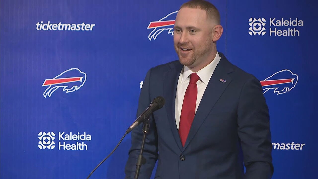 LIVE: Buffalo Bills introduce Joe Brady as head coach
