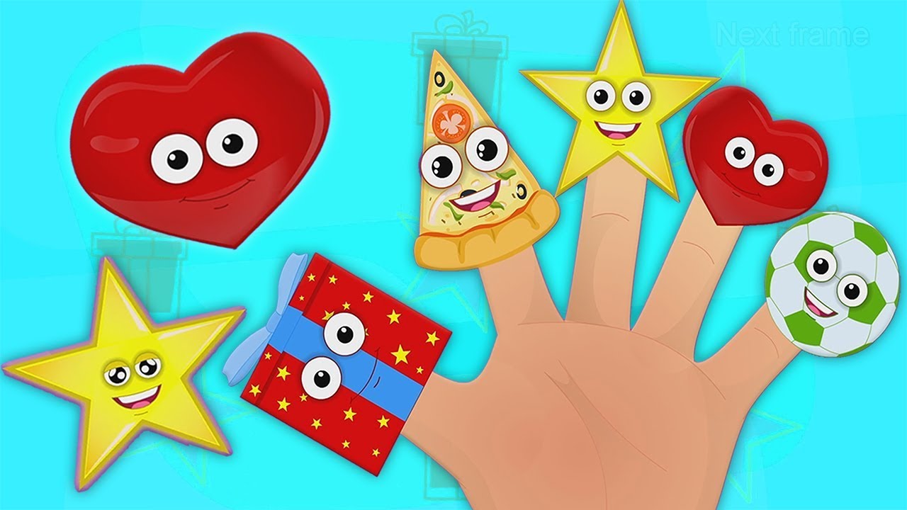 forma dedo familia | canción para niños | Shape Finger Family | Nursery Rhyme Kingdom Tv Español