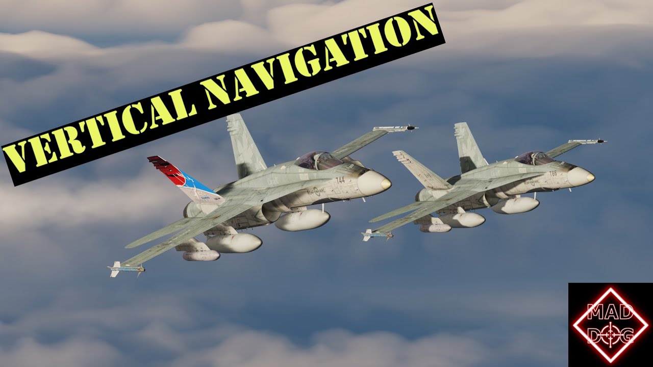 How to do Vertical Navigation VNAV. #dcsworld #dcstutorial