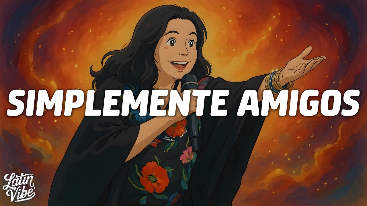 Ana Gabriel - Simplemente Amigos (Letra/Lyrics)