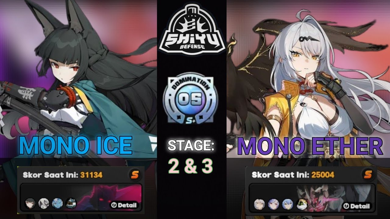 MIYABI mono ice & YIXUAN mono ether + vivian | ZZZ SHIYU DEFENSE