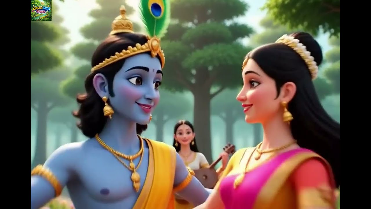 कौन कहता है भगवान आते नहीं | Krishna Bhajan | सुनते ही मन भर आए 🙏 3D cartoon #3danimationbhajan