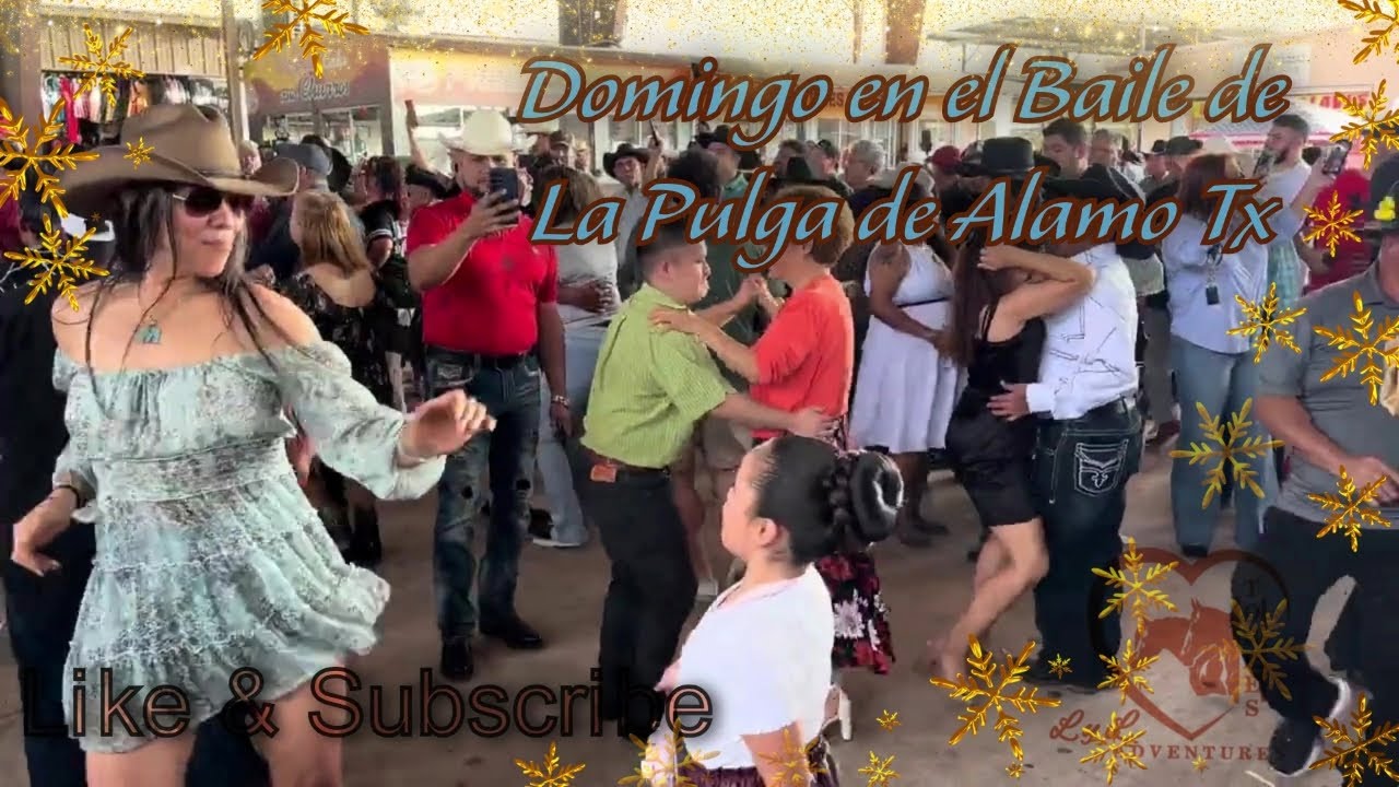BAILE en La Pulga DE Alamo Texas