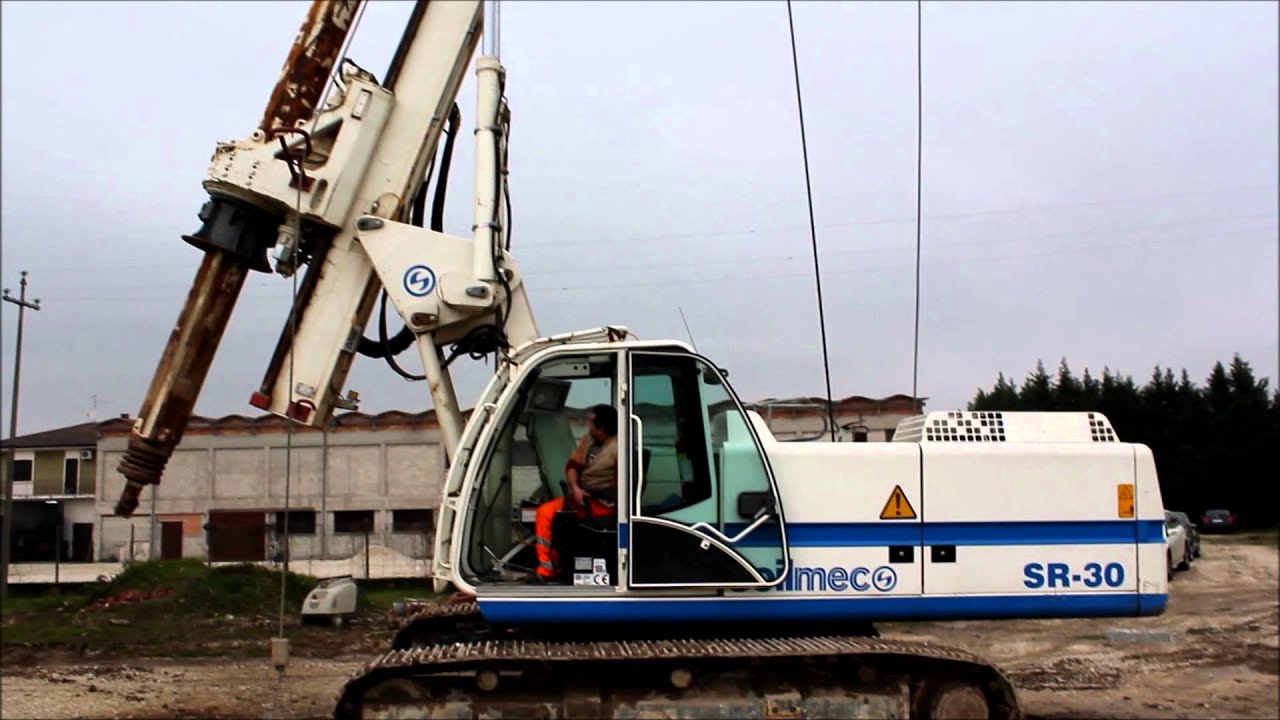 2008 SOILMEC SR30 Double System CFA Foundation Drill