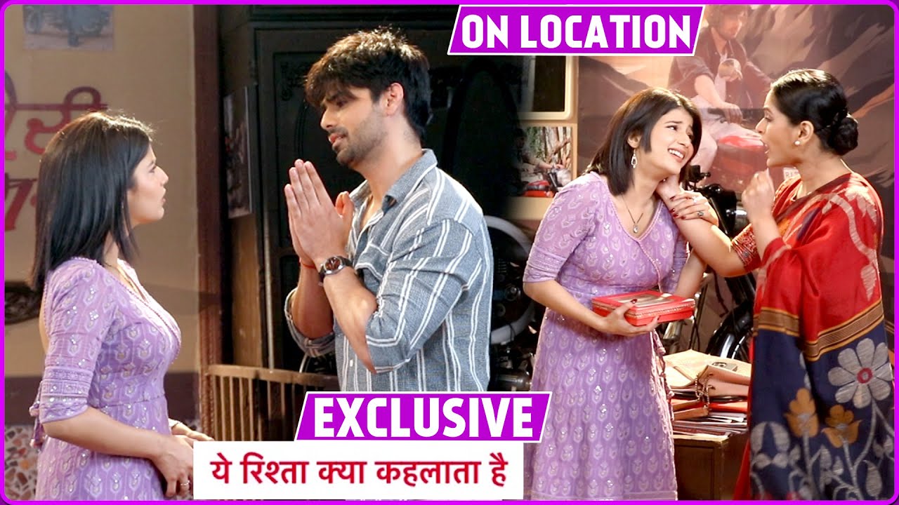 Yeh Rishta Kya Kehlata Hai| Shivani Ne Pakde Abhira Ke Kaan, Abhira Ko Mila Maa Ka Pyar |On Location