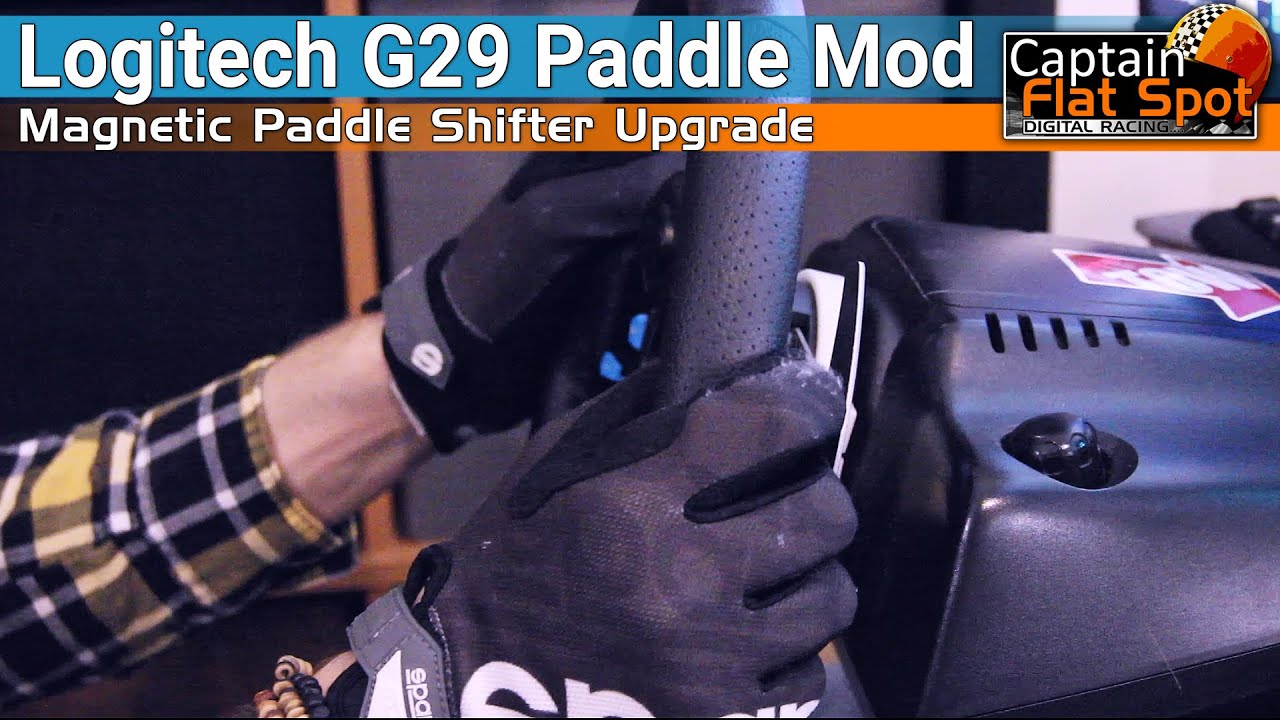 Logitech G29 Magnetic Shifter mod upgrade