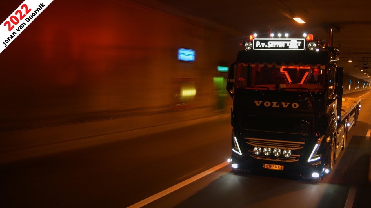 VOLVO FH5 - P VAN SETTEN - TRUCK IMPRESSION with ROLLING SHOTS AND MORE!