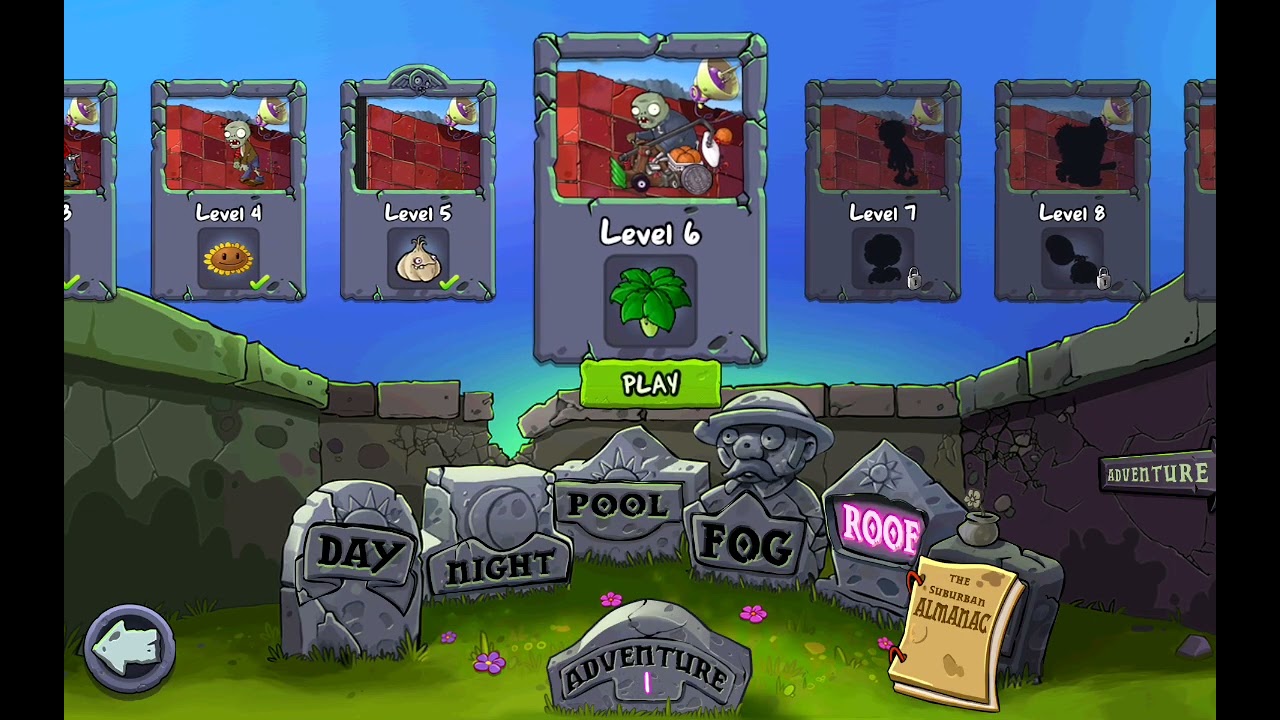 Pvz 1 Roof Level 5 + 6