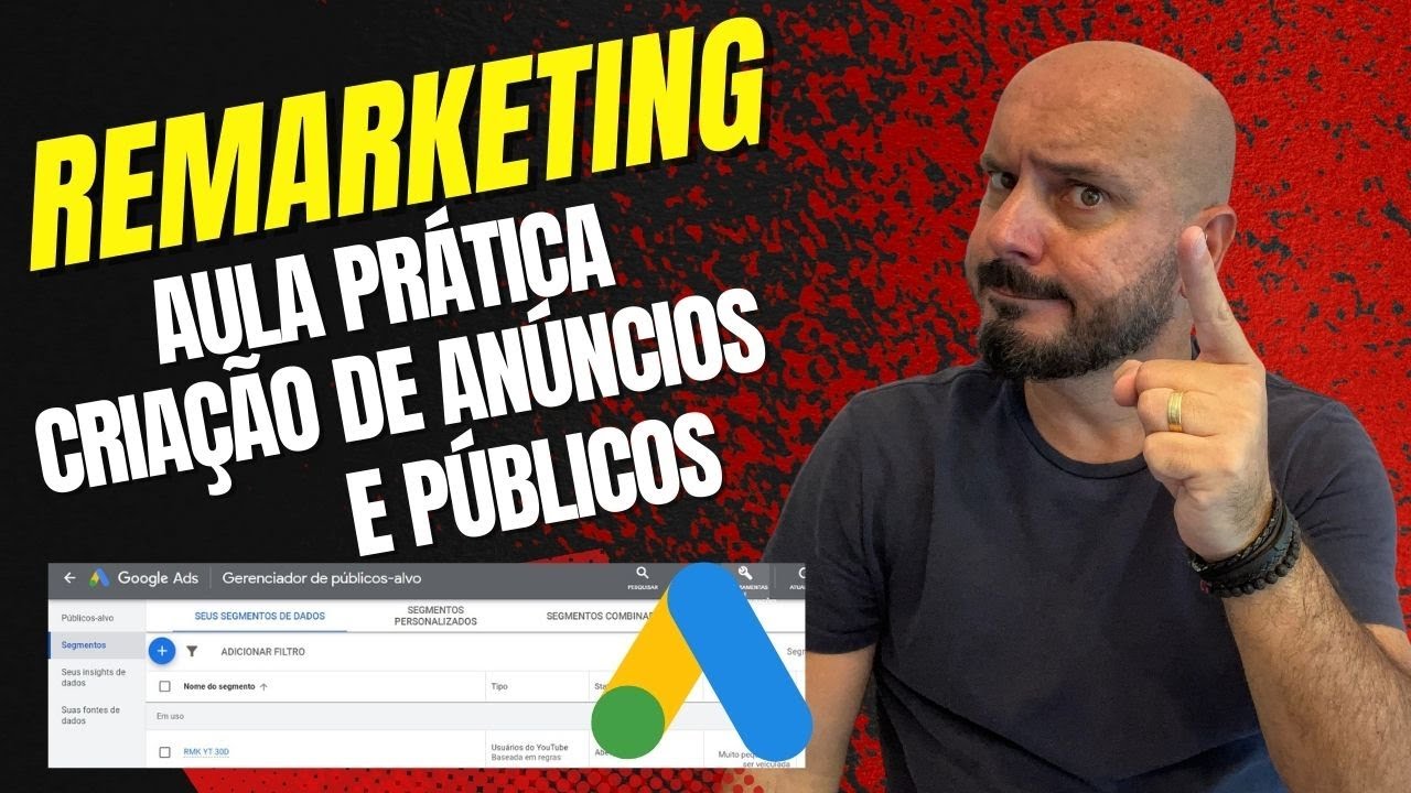 Como Criar Anúncios para Remarketing no Google ADS em 2022 - Passo a Passo - Aula Prática