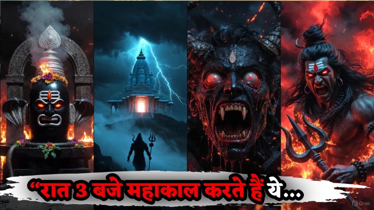 “महाकालेश्वर मंदिर का खौफनाक रहस्य: रात में उज्जैन में आखिर क्या होता है?”😱 चलिए जानते है। 
