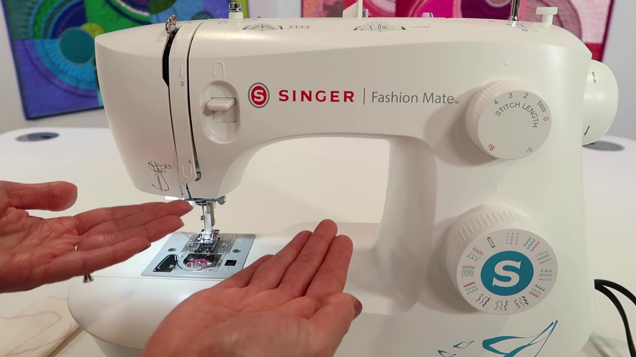 Singer Fashion Mate 3342 10 Selecting Stitches & Settings