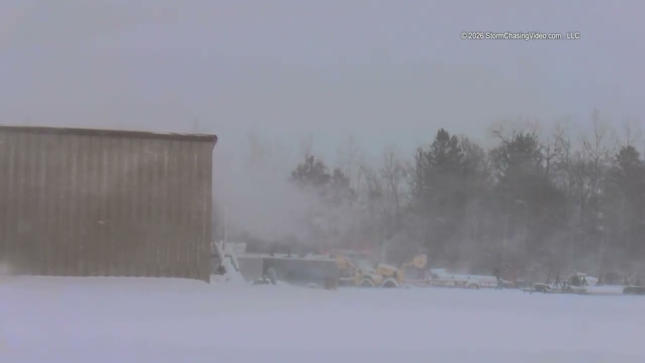 Blizzard Warning, Barron County, Wisconsin - 3/15/2026