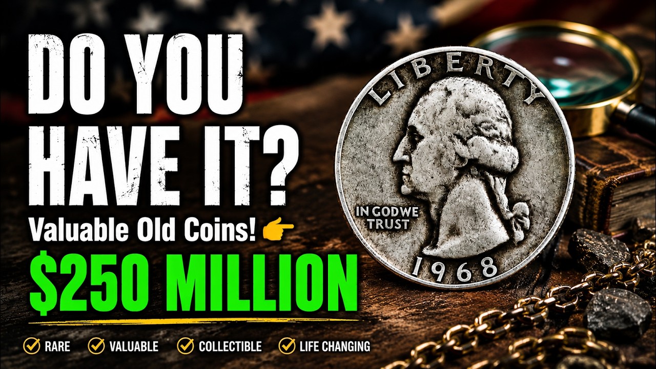 1968 Quarter Coin Value Explained | Rare Errors That Can Make It Worth Big Money!