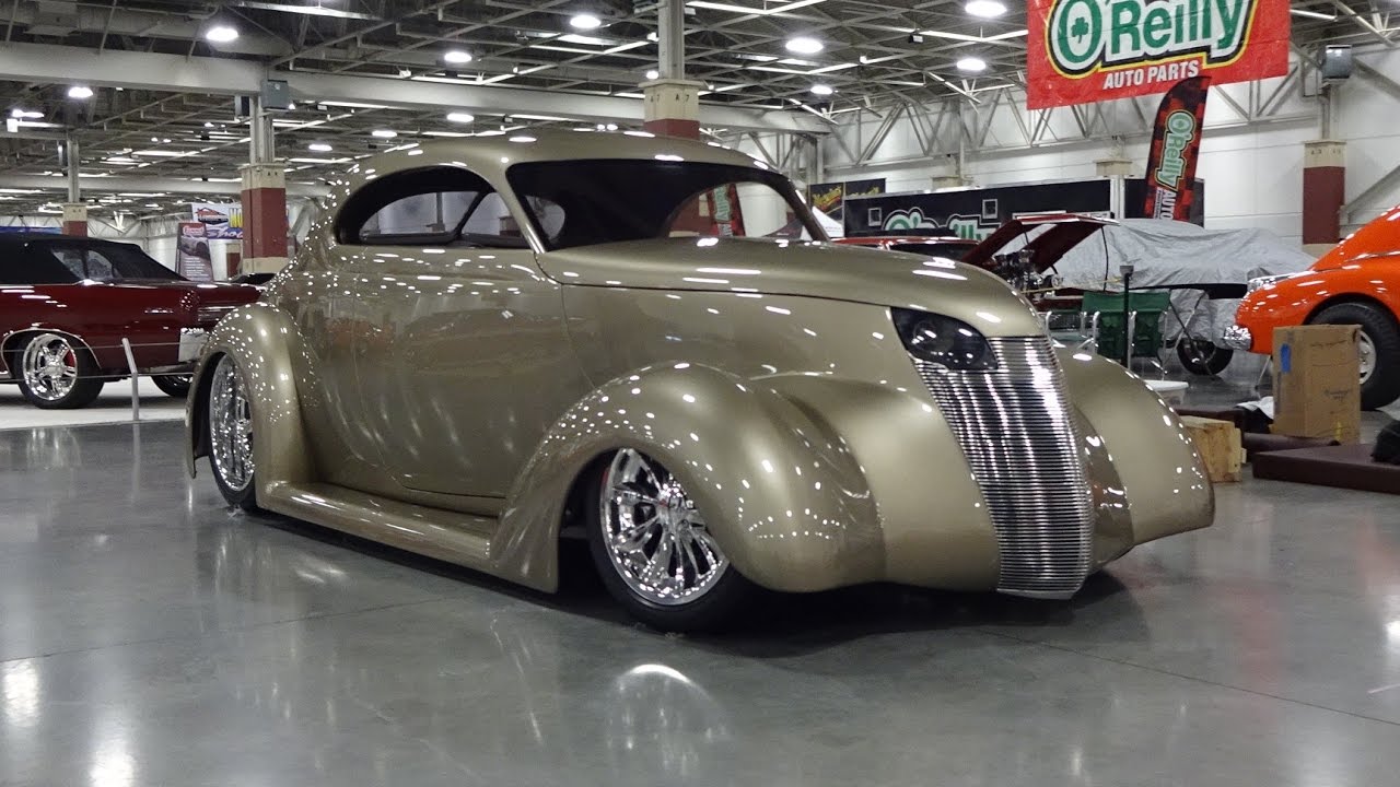 1937 Ford Coupe Phantom Custom Award Winner & Engine Sound on My Car Story with Lou Costabile