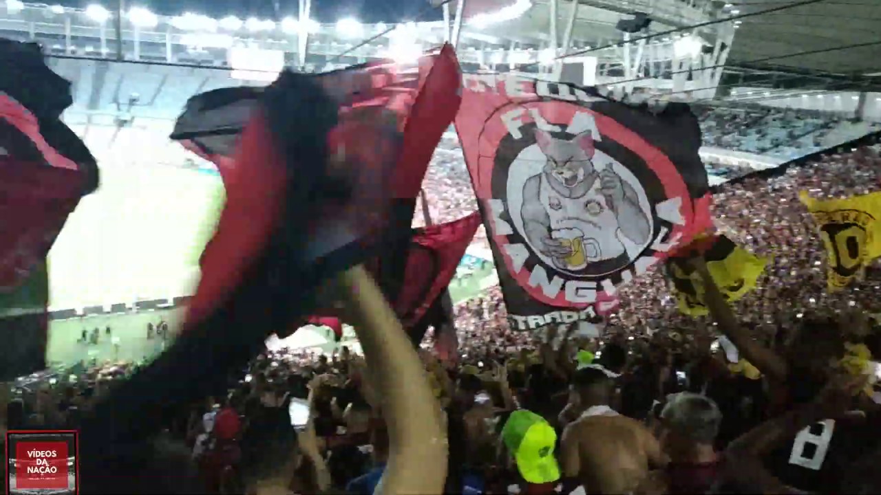 Cade você cade você? Torcida do Flamengo provoca a pequena torcida do Botafogo