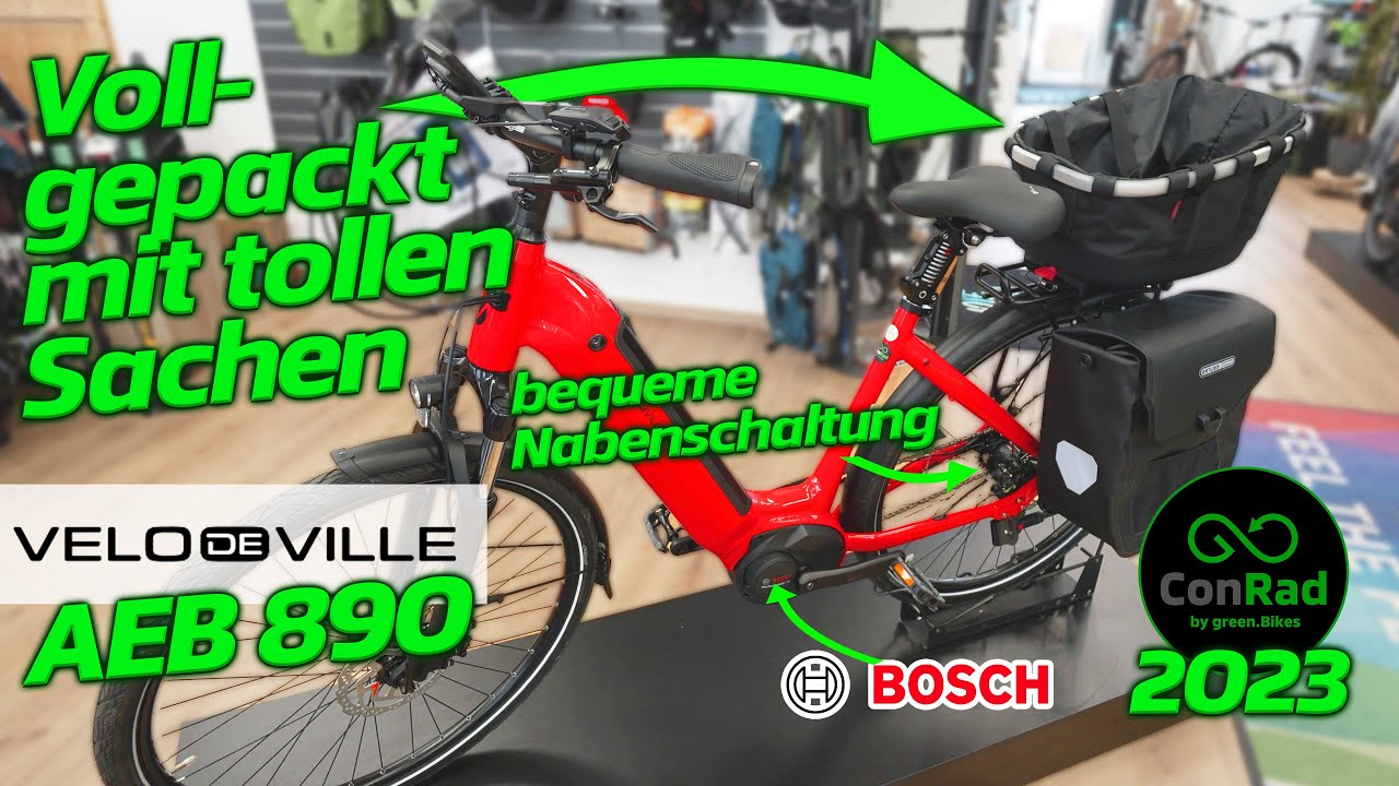 Viel Komfort für wenig Geld: Velo de Ville AEB 890 - ausführliches Review