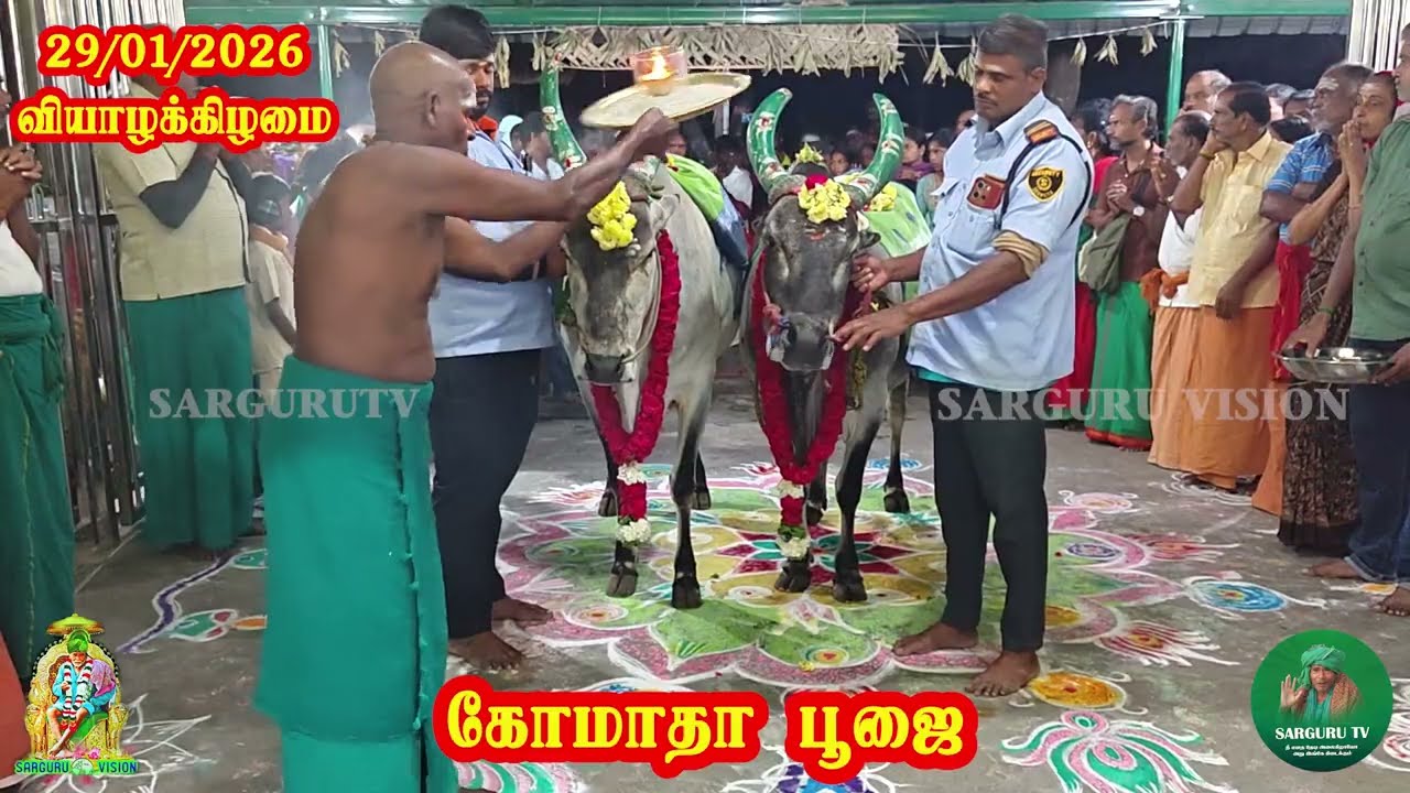 29/01/2026 வியாழக்கிழமை கோமாதா பூஜை 
