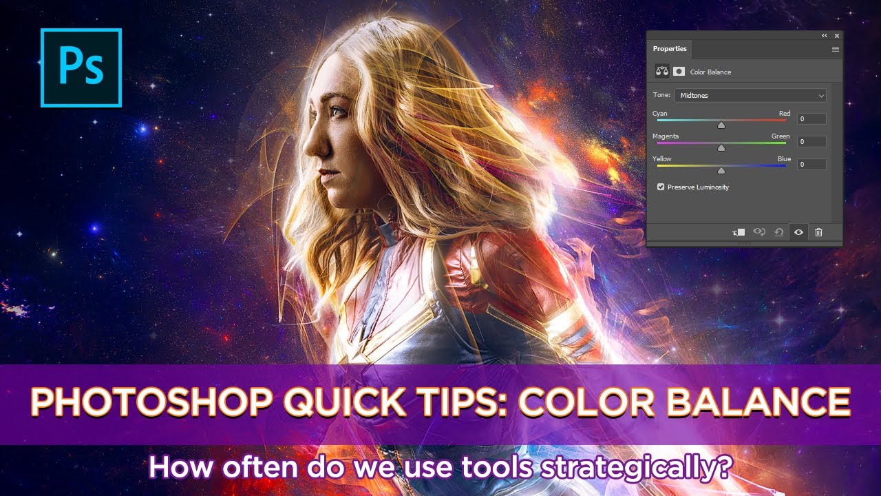 Photoshop Quick Tips: Color Balance Adjustment Layer