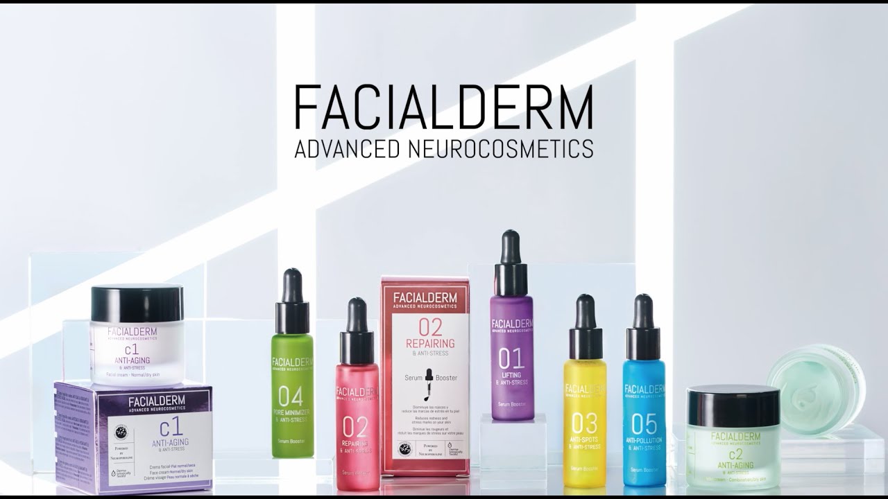 L&iacute;nea antiedad y antiestr&eacute;s | FACIALDERM | Neurocosm&eacute;tica Facial Avanzada
