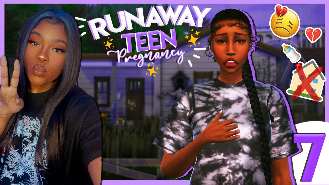 Evicted & Homeless.. 💔 | Runaway Teen Pregnancy Challenge #7
