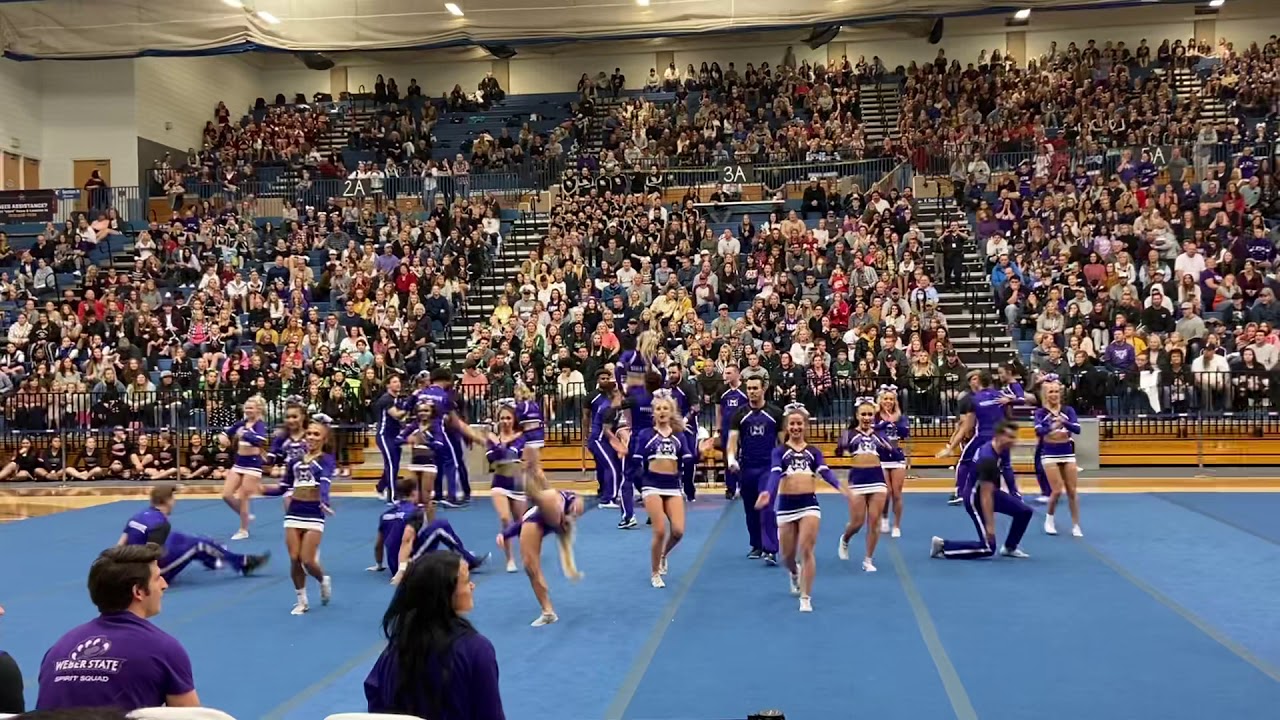 Weber state cheer