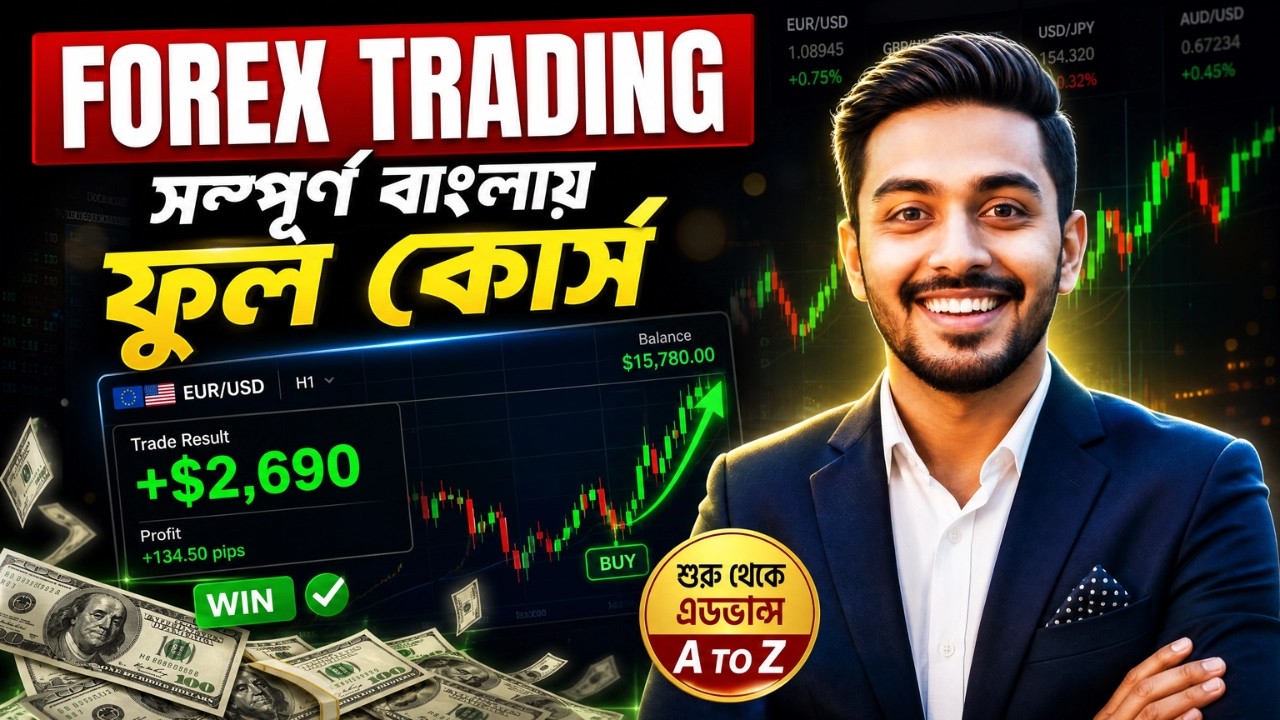 Forex Trading for Beginners Full Course in Bangla | Trader Raihan | Forex Trading Bangla |