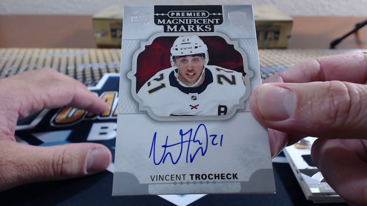 2017-18 Upper Deck Premier Hockey 5 Box Case Break #1