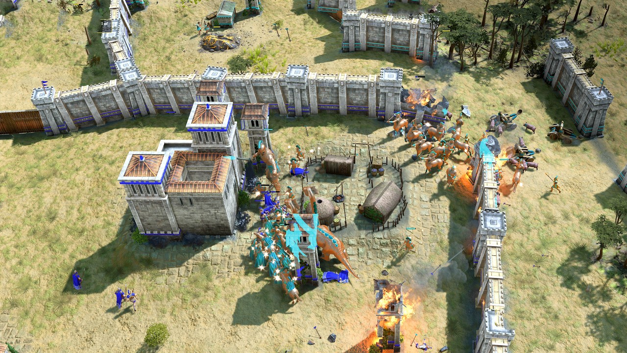 Age of Mythology Retold - 8P FFA INSANE BATTLES | Multiplayer Gameplay