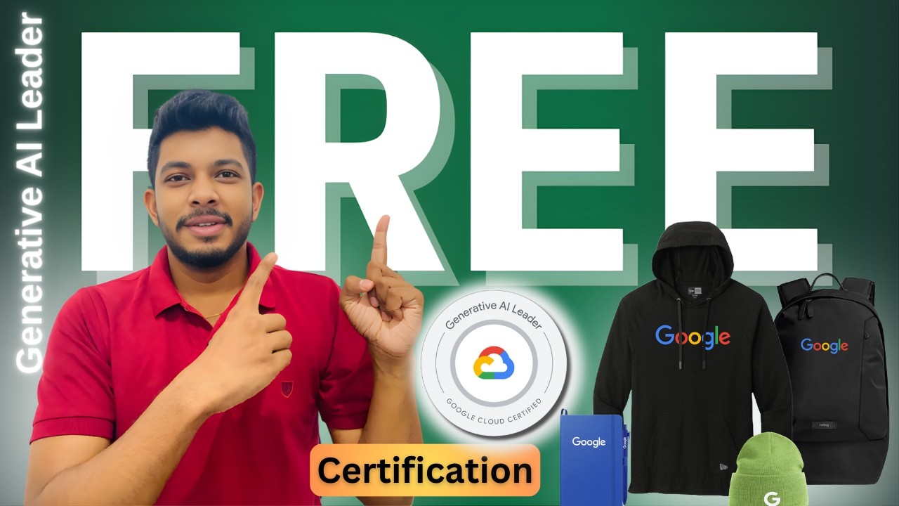 මුල් 500 දෙනාට Google එකෙන් තෑගි! | Google Generative AI Free Voucher & Swags