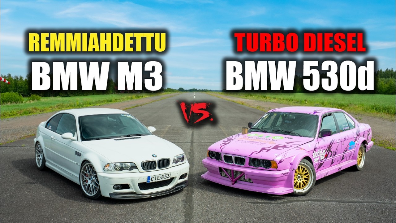 BEMARI BATTLE | 600HP DRIFTERI E34 VS. M3 RATAKILPURI | KIIHDYTYSKISA