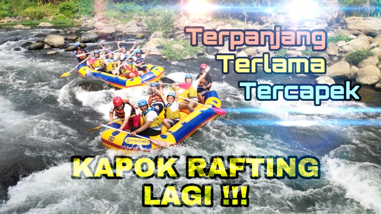 RAFTING SUNGAI ELO MAGELANG | WISATA JOGJA YANG LAGI HITS