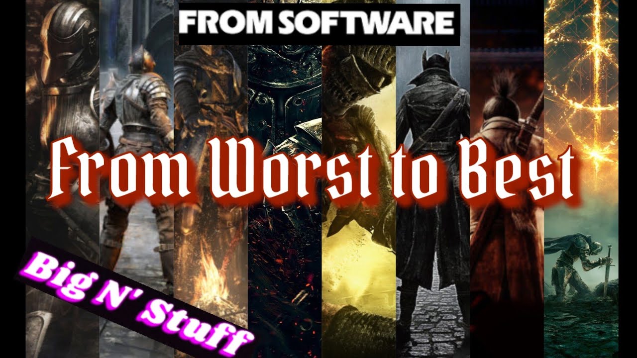 All Modern FromSoftware Games From Worst To Best