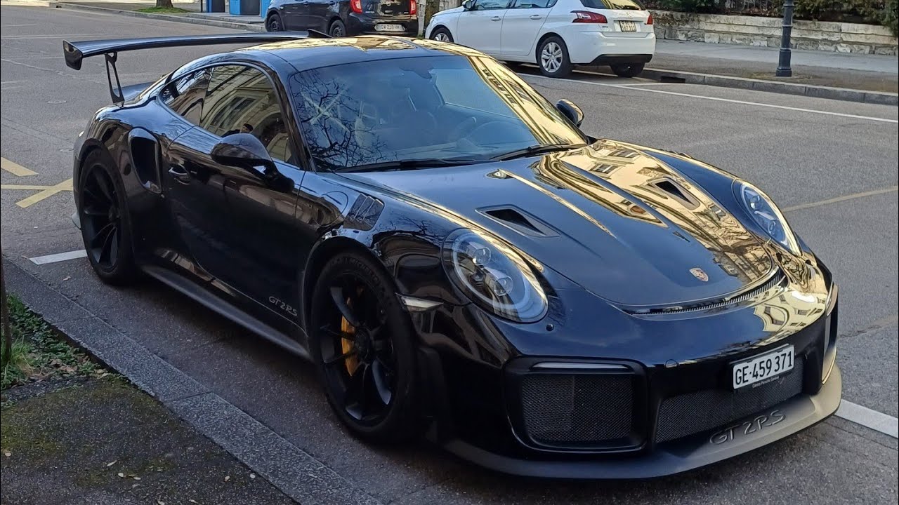 Carspotting Geneve #3 (GT2 RS, 812 novitec exhaust, 488 pista...)