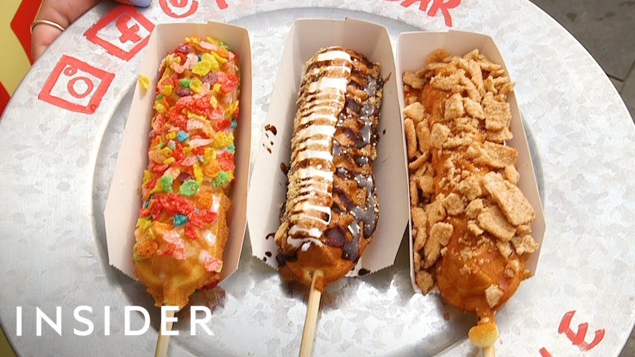 Cereal Waffle Pops Are Filled With Mochi