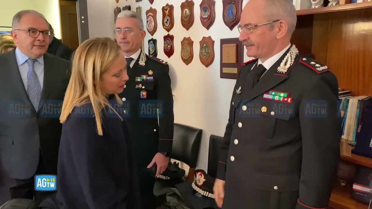 Meloni in procura a Palermo: «È una giornata importante»