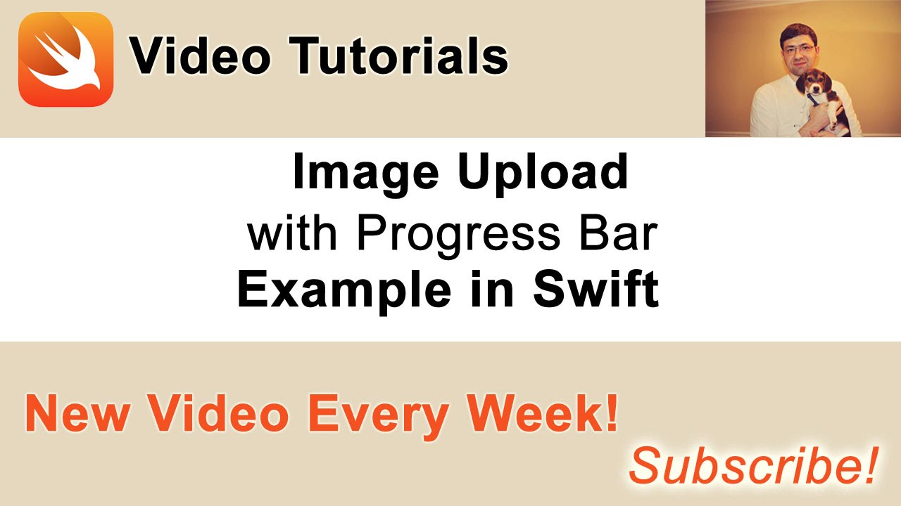 Image Upload with Progress View example in Swift