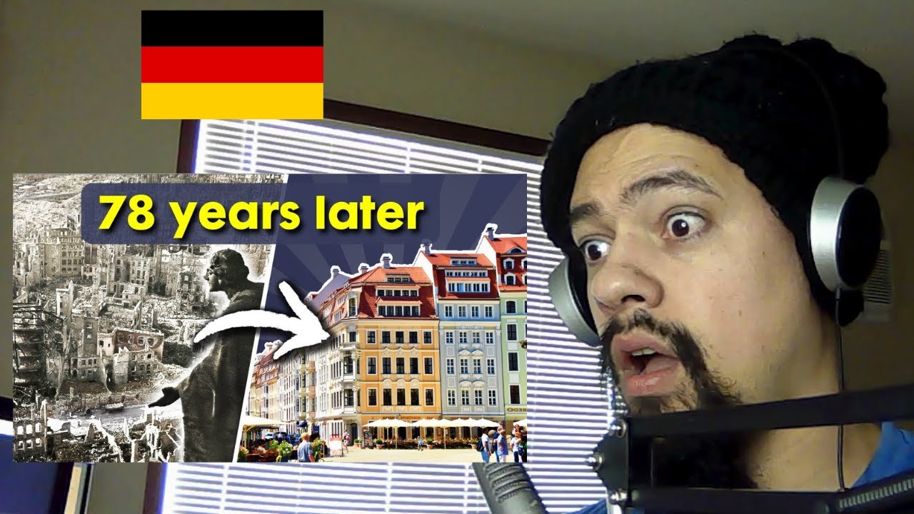 American Reacts To How Germany’s Most Beautiful City Was Destroyed and Rebuilt
