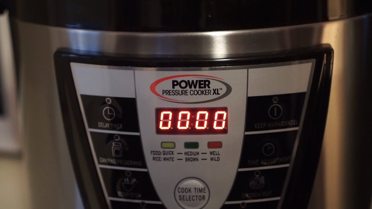 Power Pressure Cooker XL Sweet Potatoes