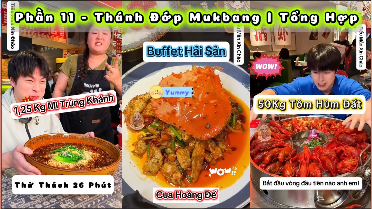 Th&aacute;nh Đớp Mukbang Buffet Hải Sản | Thử Th&aacute;ch Ăn 2.5 C&acirc;n M&igrave; Tr&ugrave;ng Kh&aacute;nh &ndash; Thắng Hay Thua?
