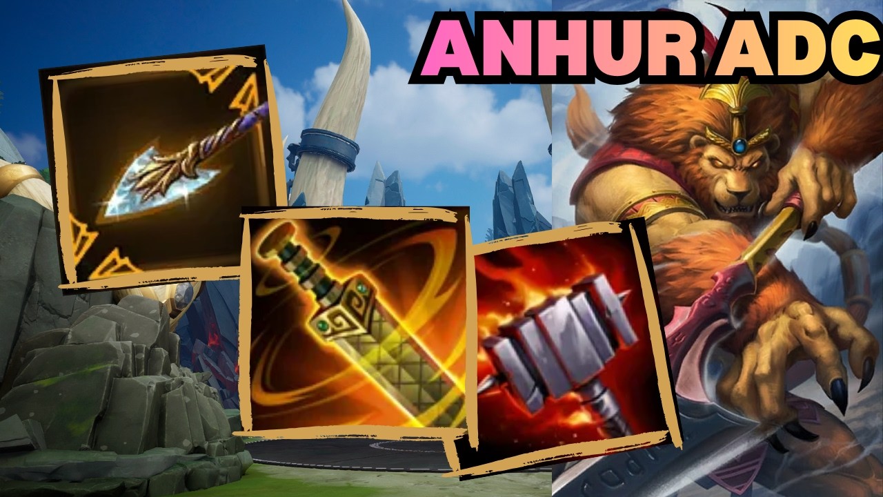 ADC ARC НАЧИНАЕТСЯ!!! - Геймплей за Анхура в роли стрелка в Deity Smite 2