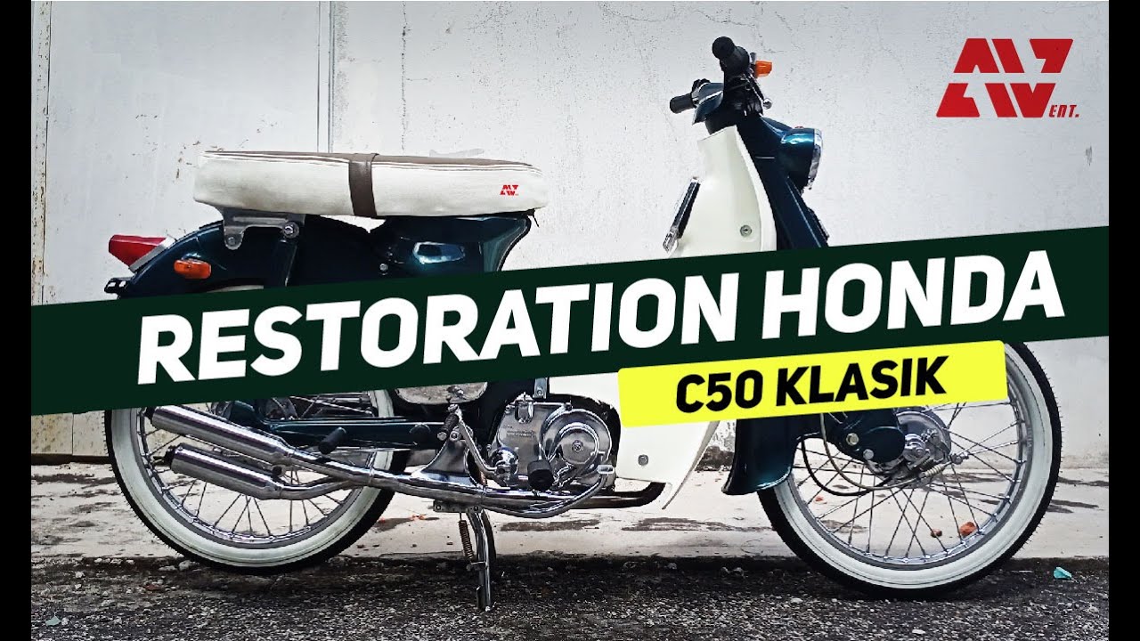 Honda C50 Classic Restoration Like New Antique