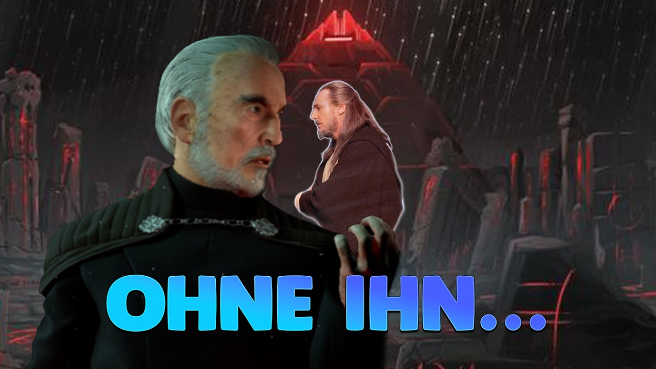 Ohne Dooku gäbe es kein Qui gon Jinn