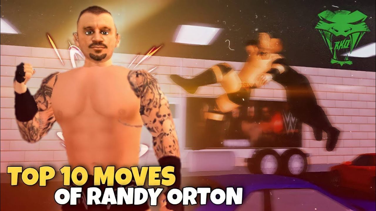 TOP 10 MOVES OF RANDY ORTON IN WR3D