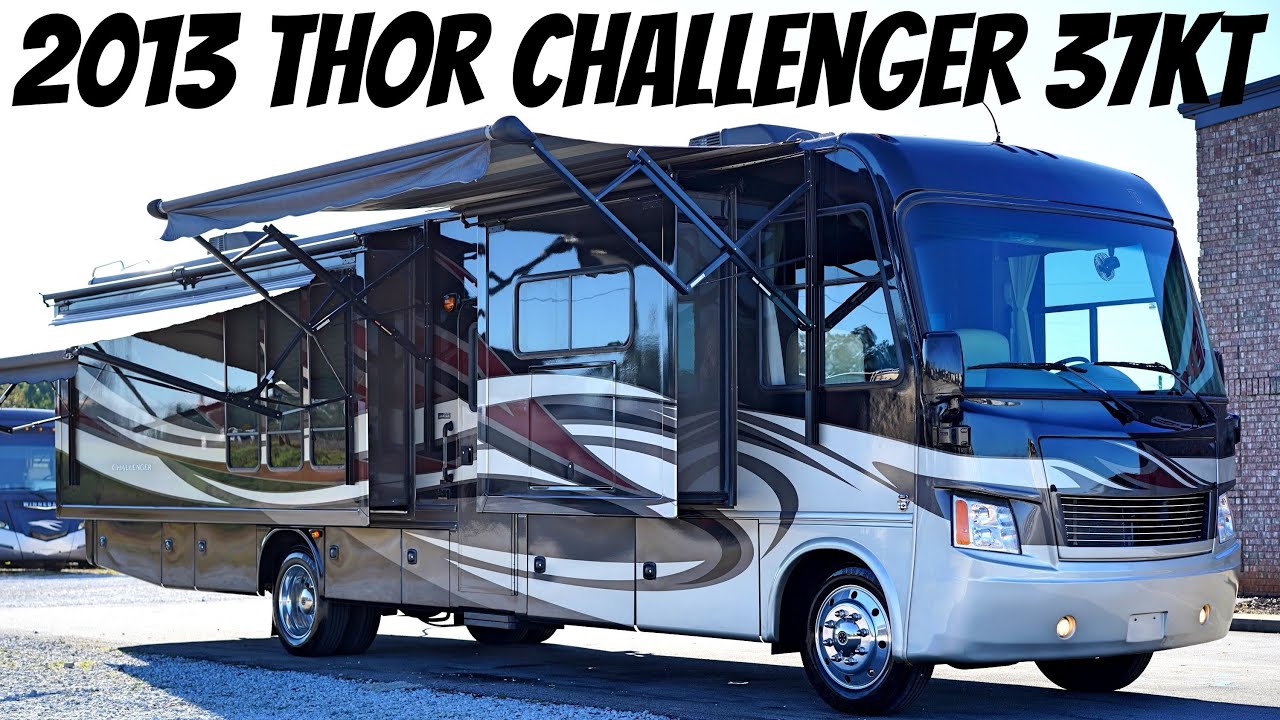 2013 Thor Challenger 37KT A Class Ford V10 Gas Motorhome from Porter’s RV Sales - $86,900