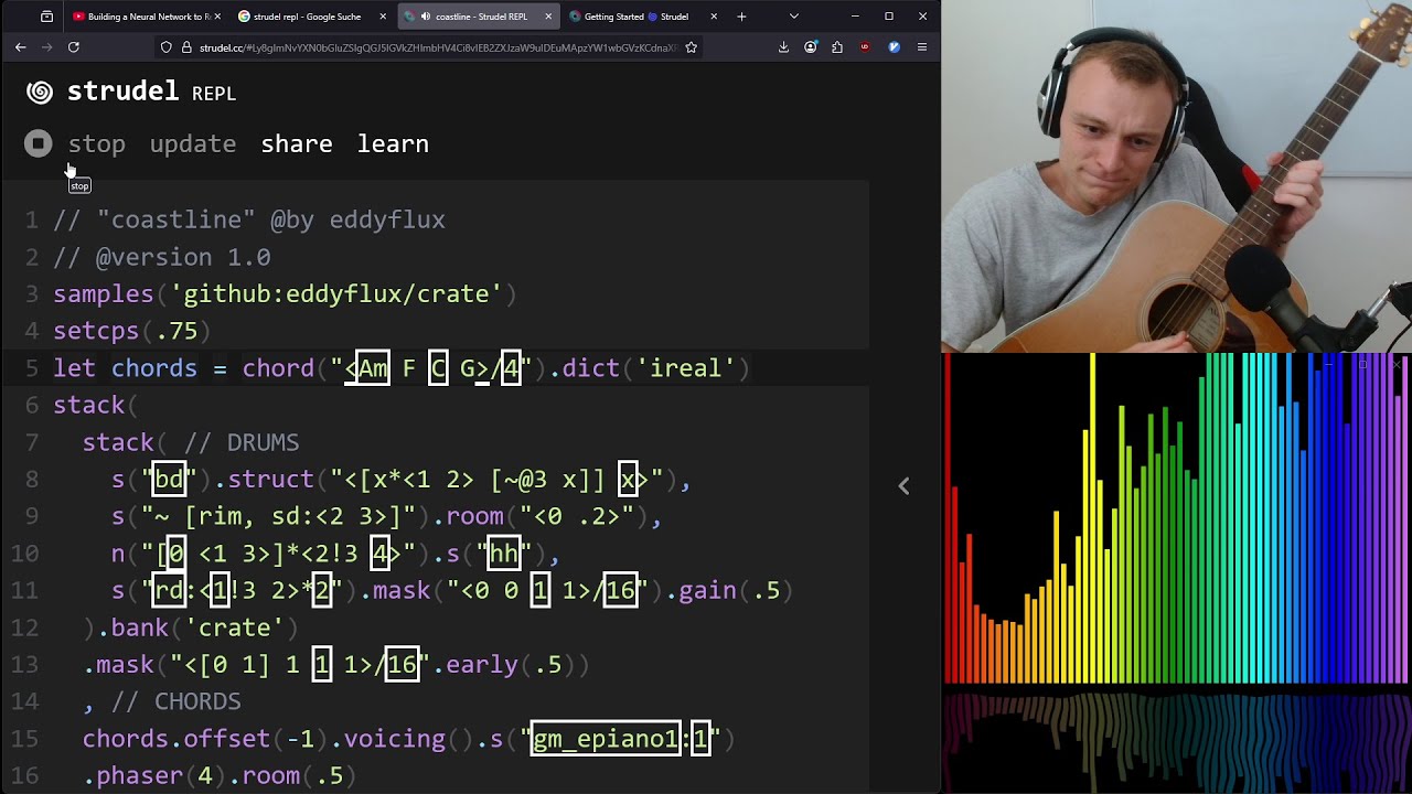 Making Music with Code - The Strudel REPL Experience