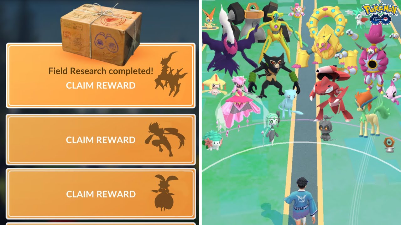 Pokemon GO Needs to Bring These Mythical Pokemon to Research Breakthroughs!