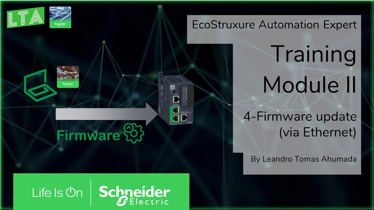 EcoStruxure Automation Expert  - M2.4 Firmware update via Ethernet using Device Maintenance